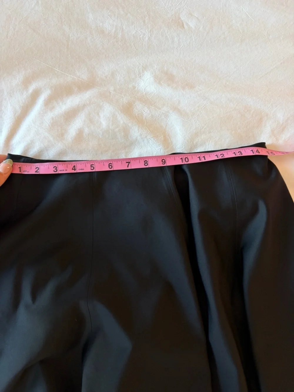 ALO Yoga Black Flared Skater Skirt